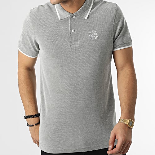 Polo Manches Courtes Nate 20708180 Vert Kaki Chiné