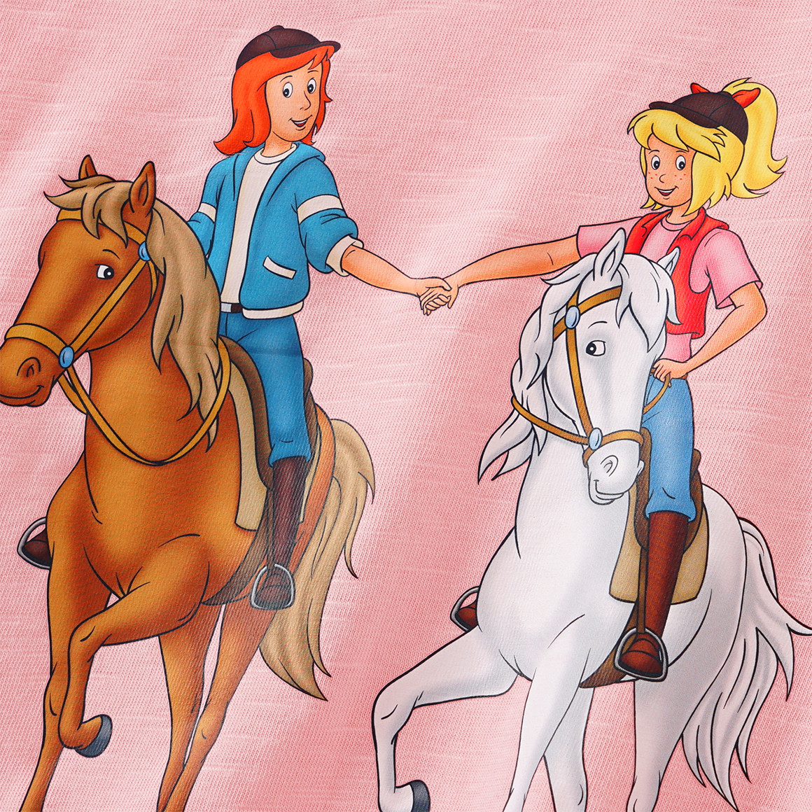 Topolino Bibi & Tina Langarmshirt mit Print rosa