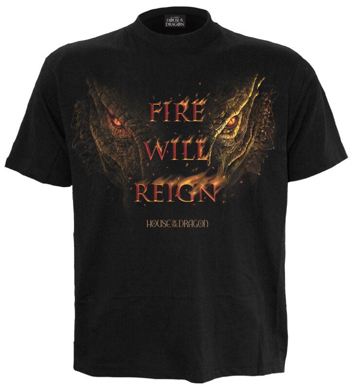 House of the Dragon - 2 - Fire Will Reign | Game Of Thrones T-Shirt Manches courtes