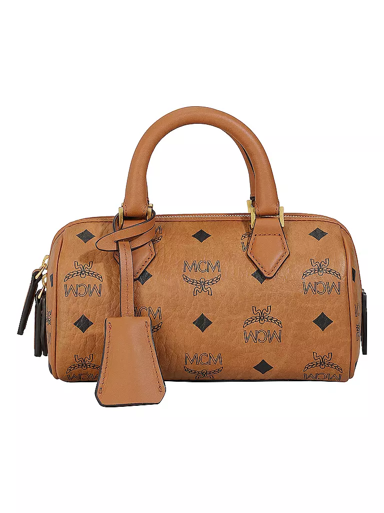 MCM Ledertasche - Henkeltasche ELLA BOSTON Mini  braun