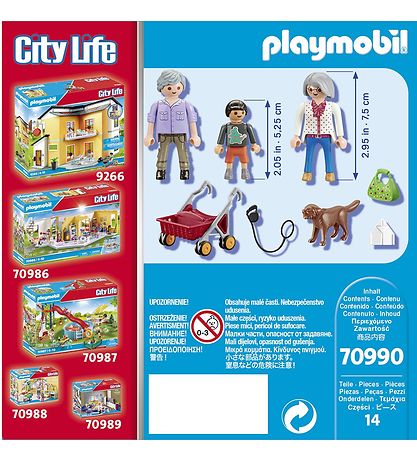 Playmobil City Life - Bedstefor?ldre Med B?rneb?rn - 70990 - 14
