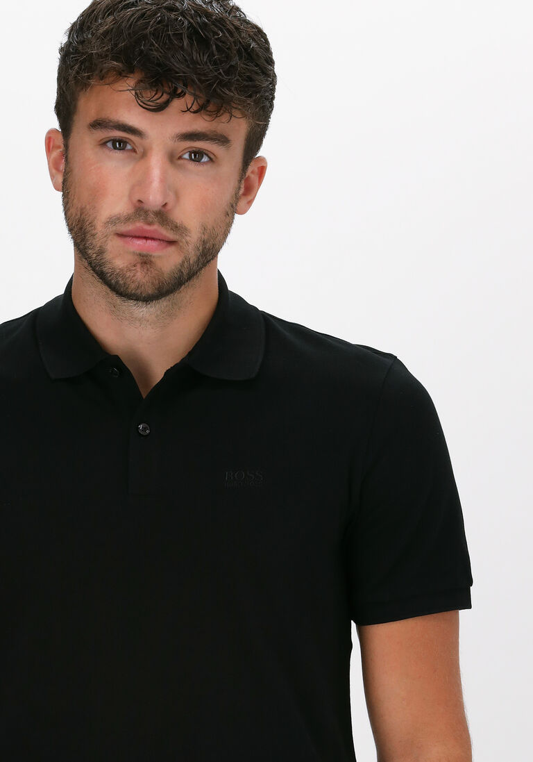 BOSS zwarte boss polo pallas 10108581 01