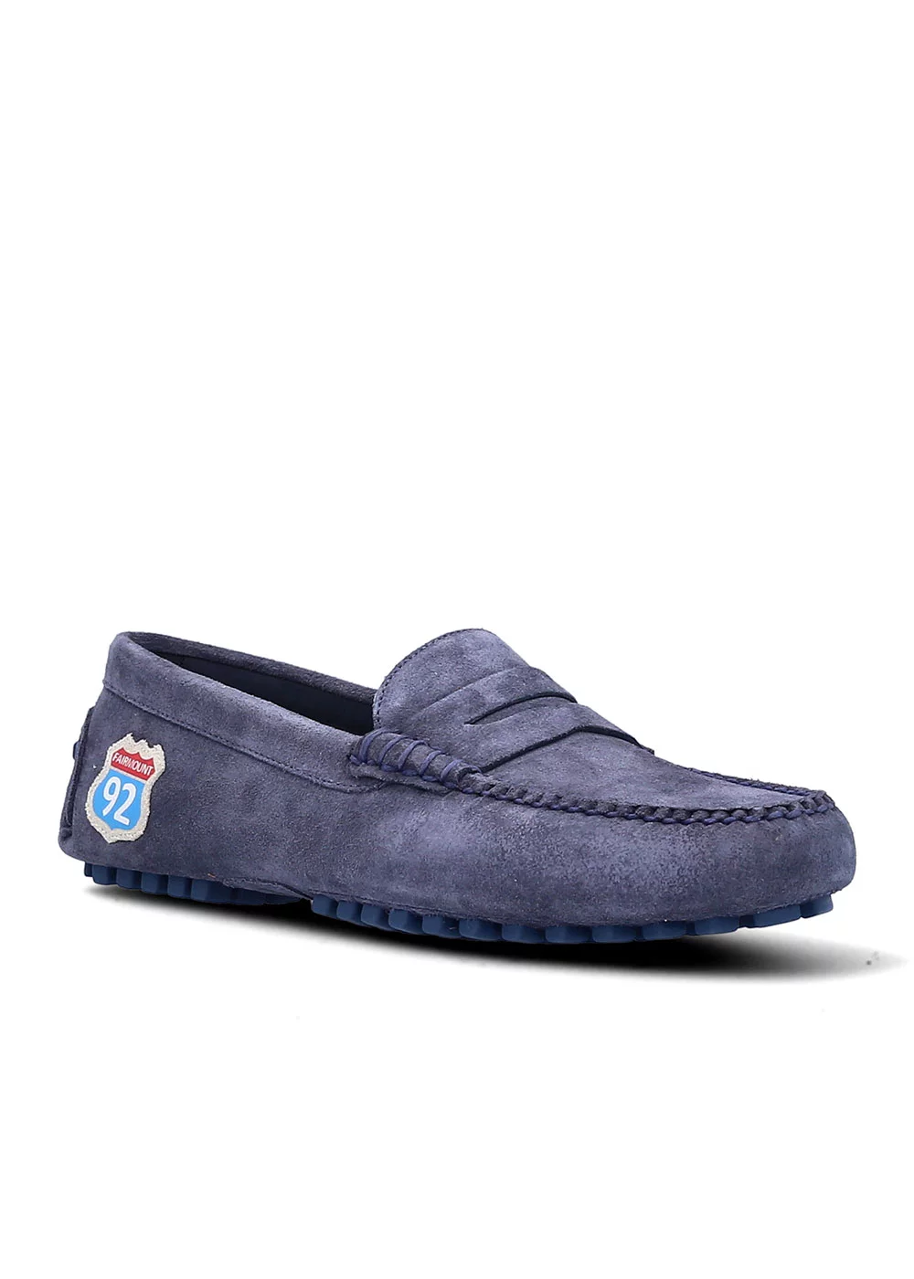 DRIVER ROUTE 92 ANNIVERSAIRE VELOURS BLEU