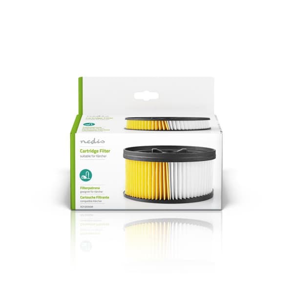 Støvsuger Cartridge Filter | Erstatning for: Kärcher | WD 4 / WD 5 | Kassettfilter