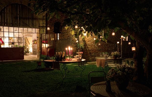 Glamping - Lodge Tent Übernachtung in Mirano bei Venedig als Geschenk