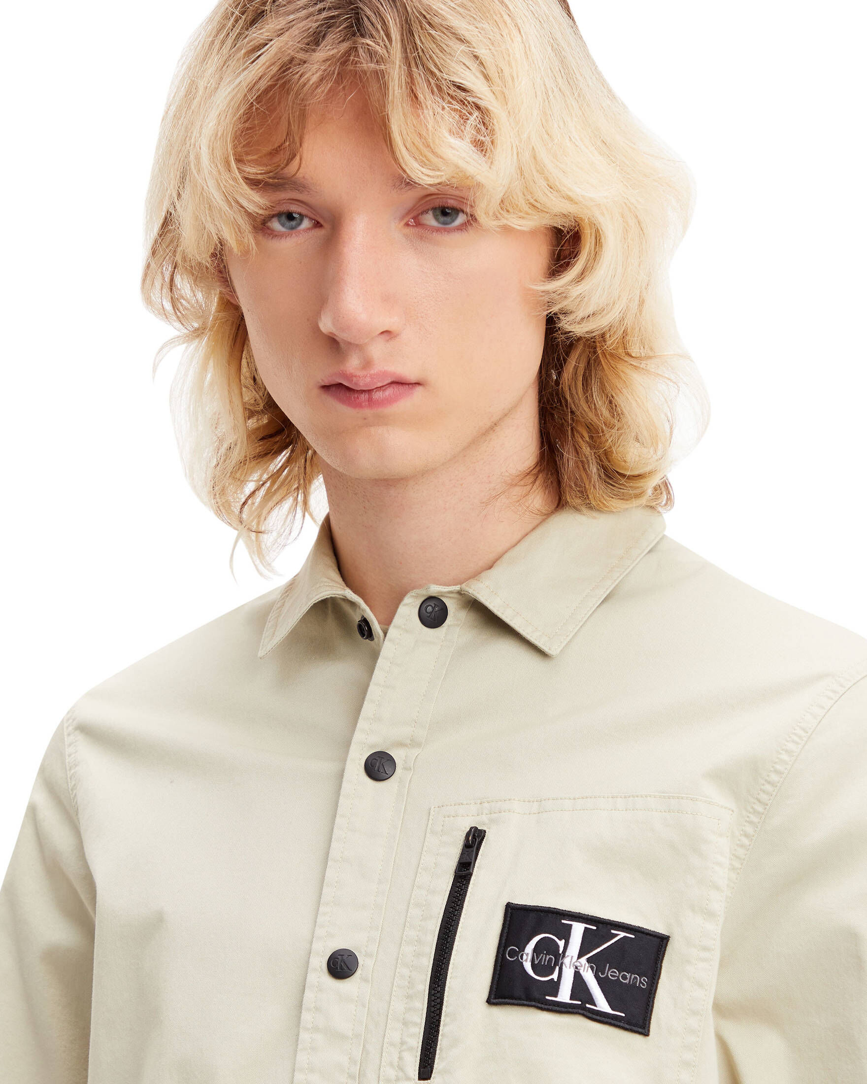 CALVIN KLEIN JEANS| Herren Hemdjacke