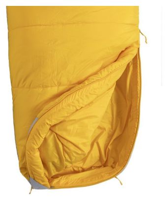 Sac de couchage momie Turbat Tourer summer Gold Fusion - Bleu Aube -6°C-Jaune
