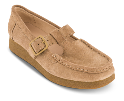 Clarks Wallabee T-Bar Sko Dark Sand CL26183152