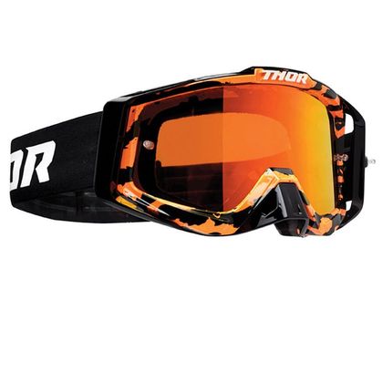 Masque cross Thor RAMPANT SNIPER PRO - ORANGE BLACK 2024 - Orange / Noir