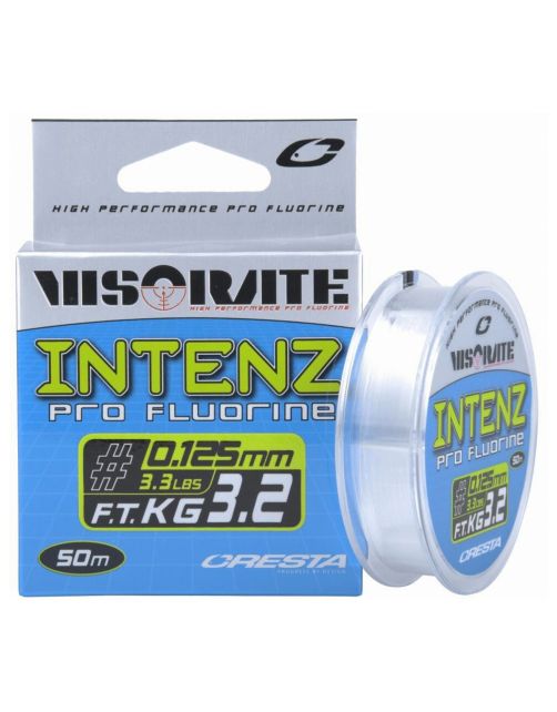 Cresta Intenz Pro Fluorine 0.125mm 50m - Vislijn -