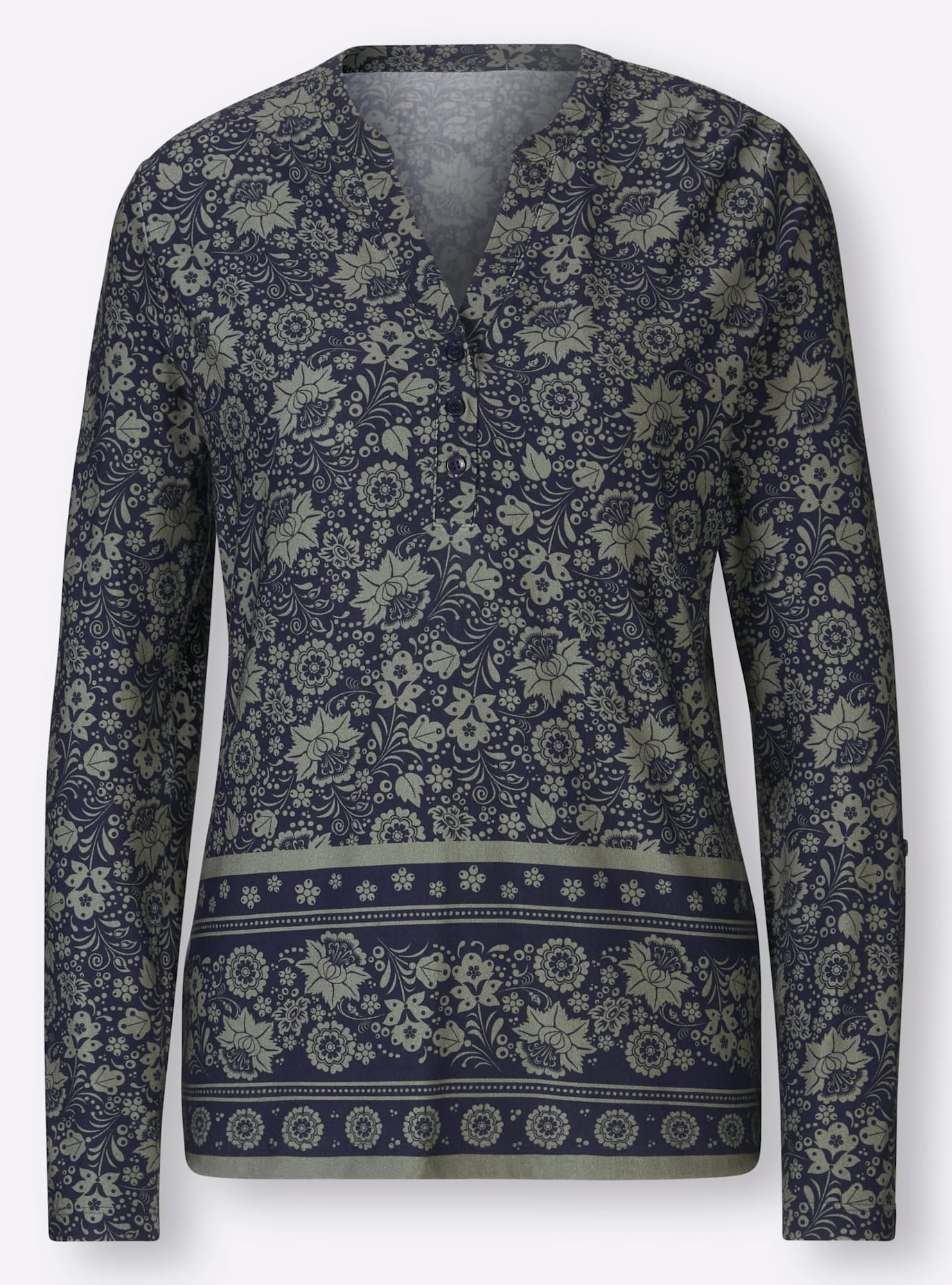 heine Langarmshirt »Druck-Shirt«, 1 Stk.