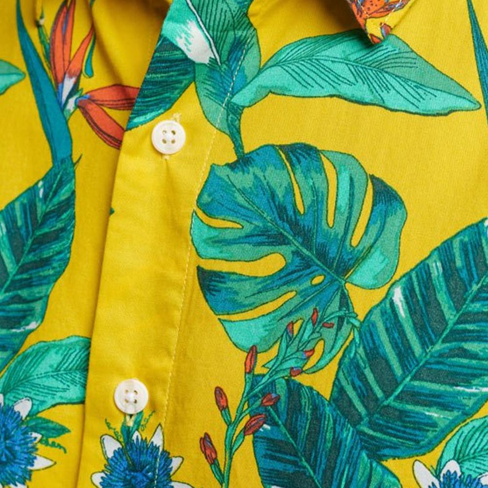Superdry Chemise Jaune Superdry Vintage Hawaiian