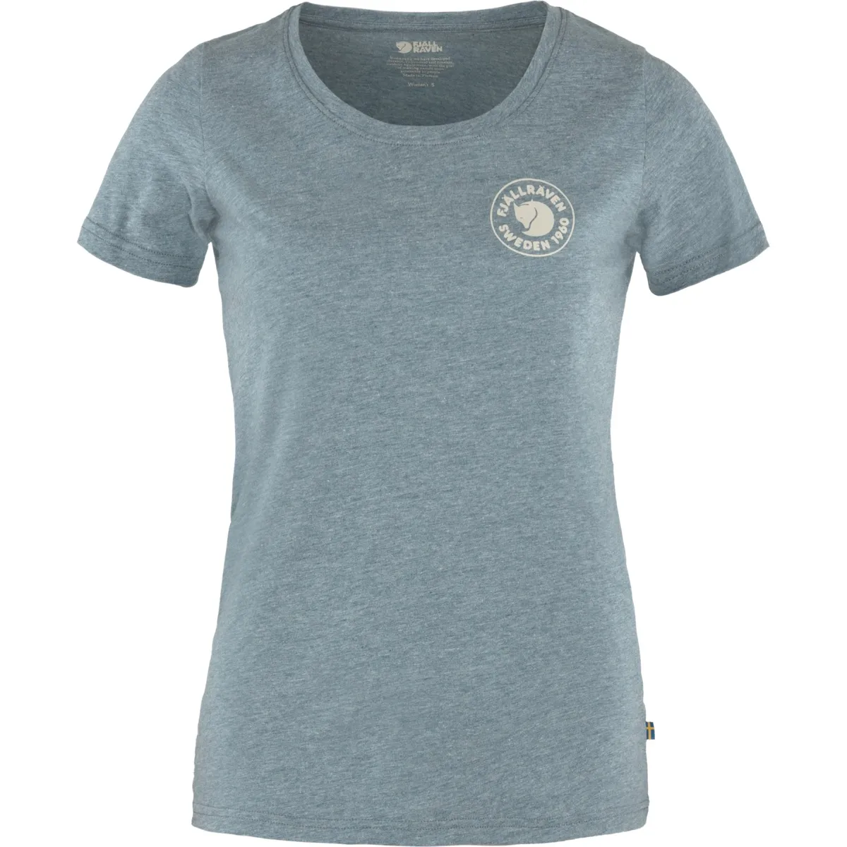 Fjällräven Women's 1960 Logo T-Shirt Indigo Blue/Melange