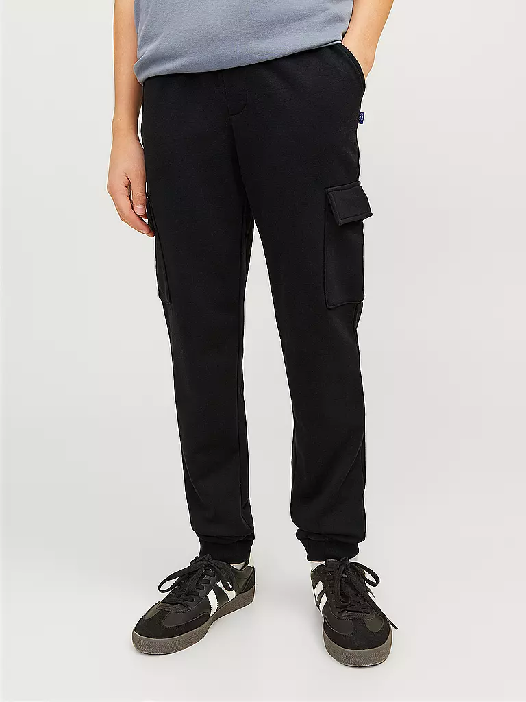 JACK & JONES Cargohose JPSTGORDON JJBRADLEY schwarz