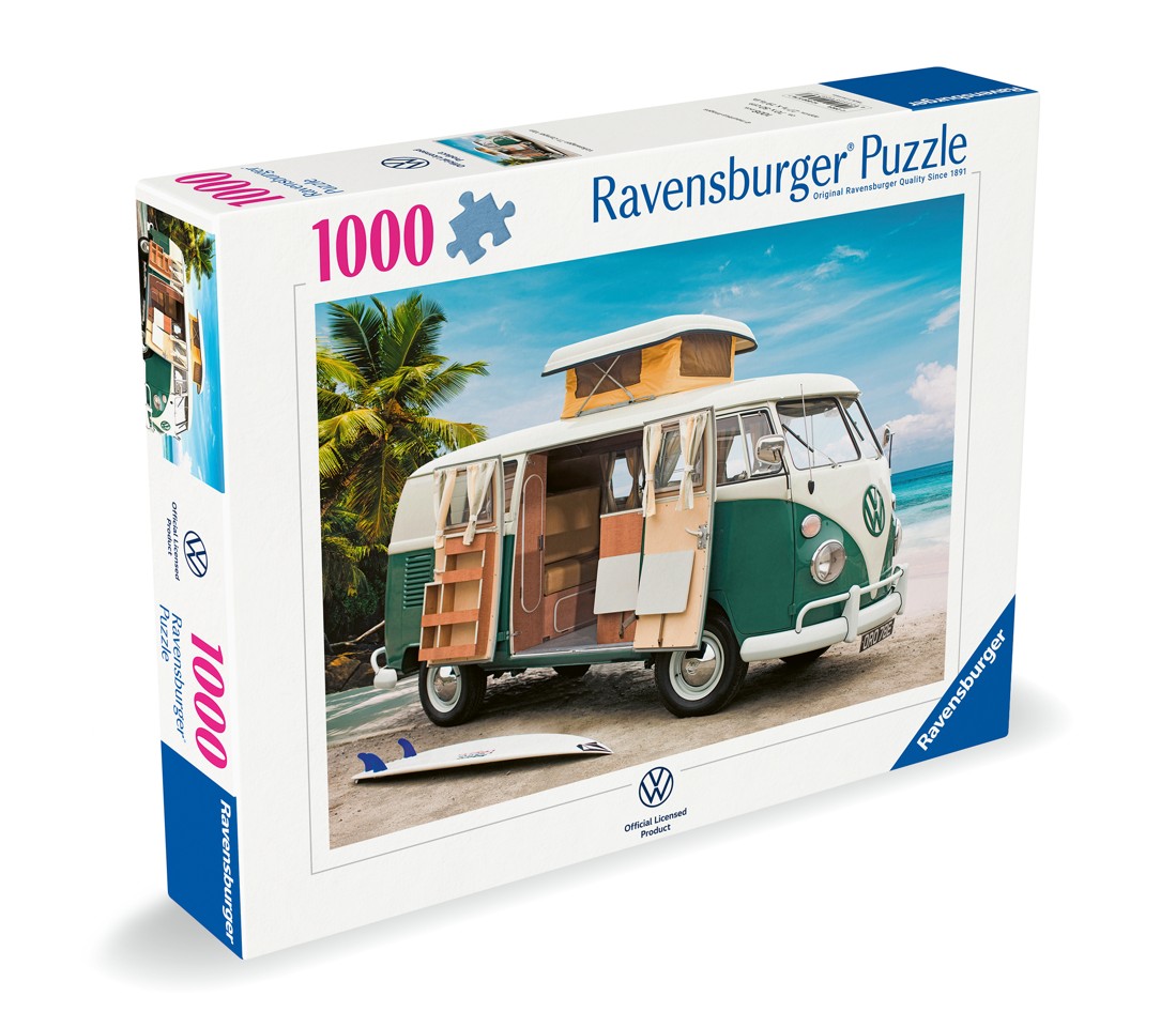 Ravensburger - Puslespil Bulli T1 Camper Van 1000 brikker