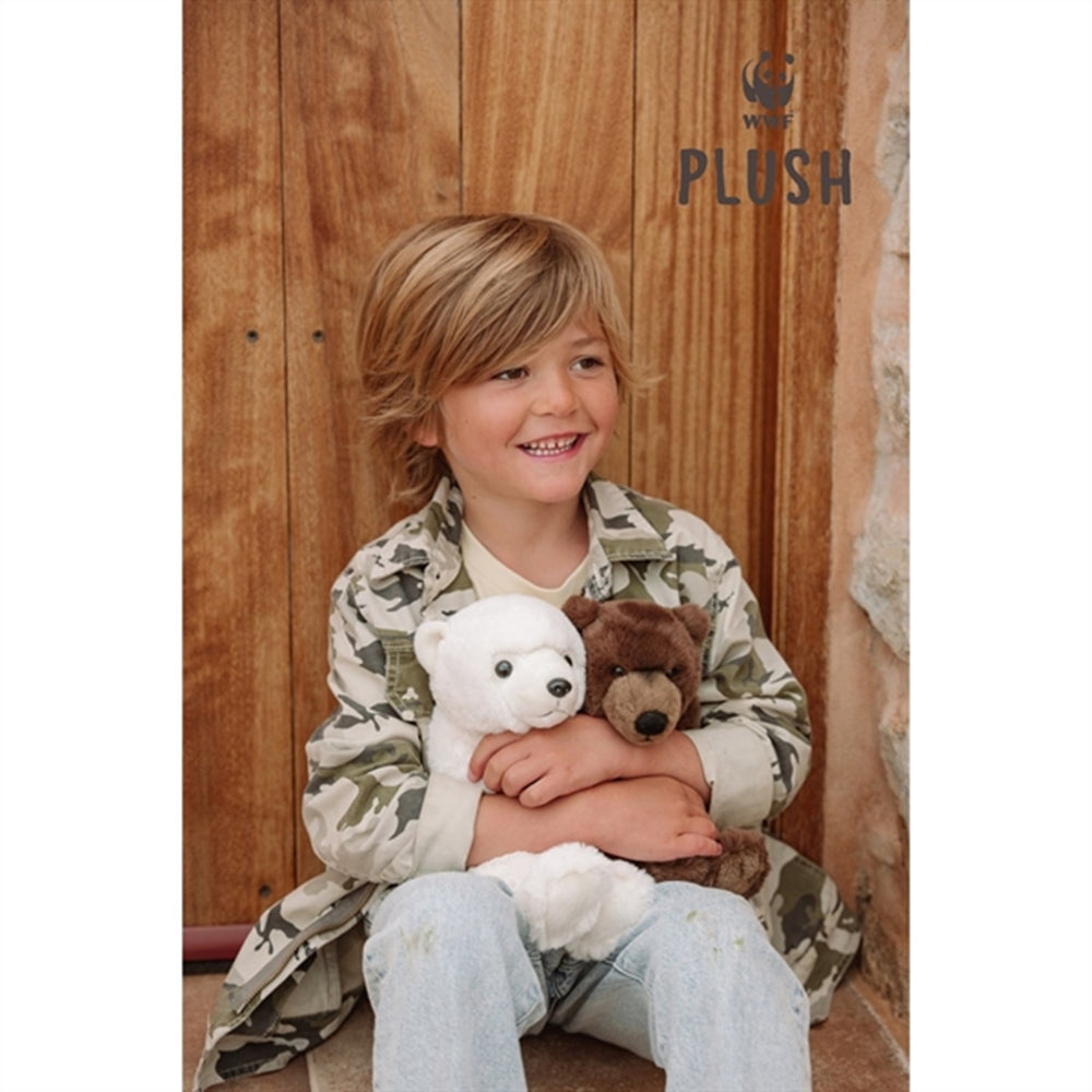 WWF Plush ECO Grizzlybjørn Brown 25 cm