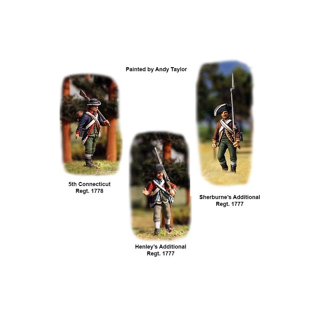 American War of Independence Continental Infantry 1776-1783