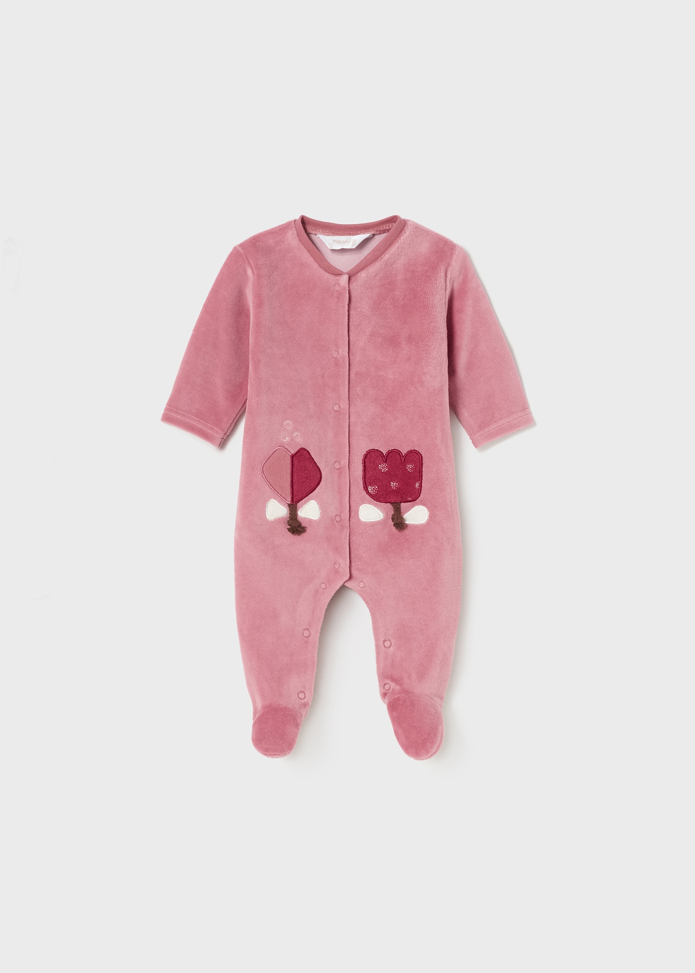 Conjunto de 2 pijamas de lã polar Better Cotton para recém-nascidos