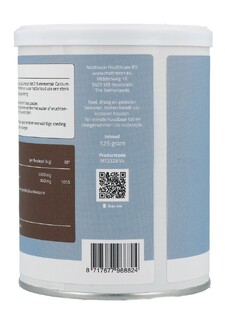Mattisson HealthStyle Calcium Citraat Poeder 125GR