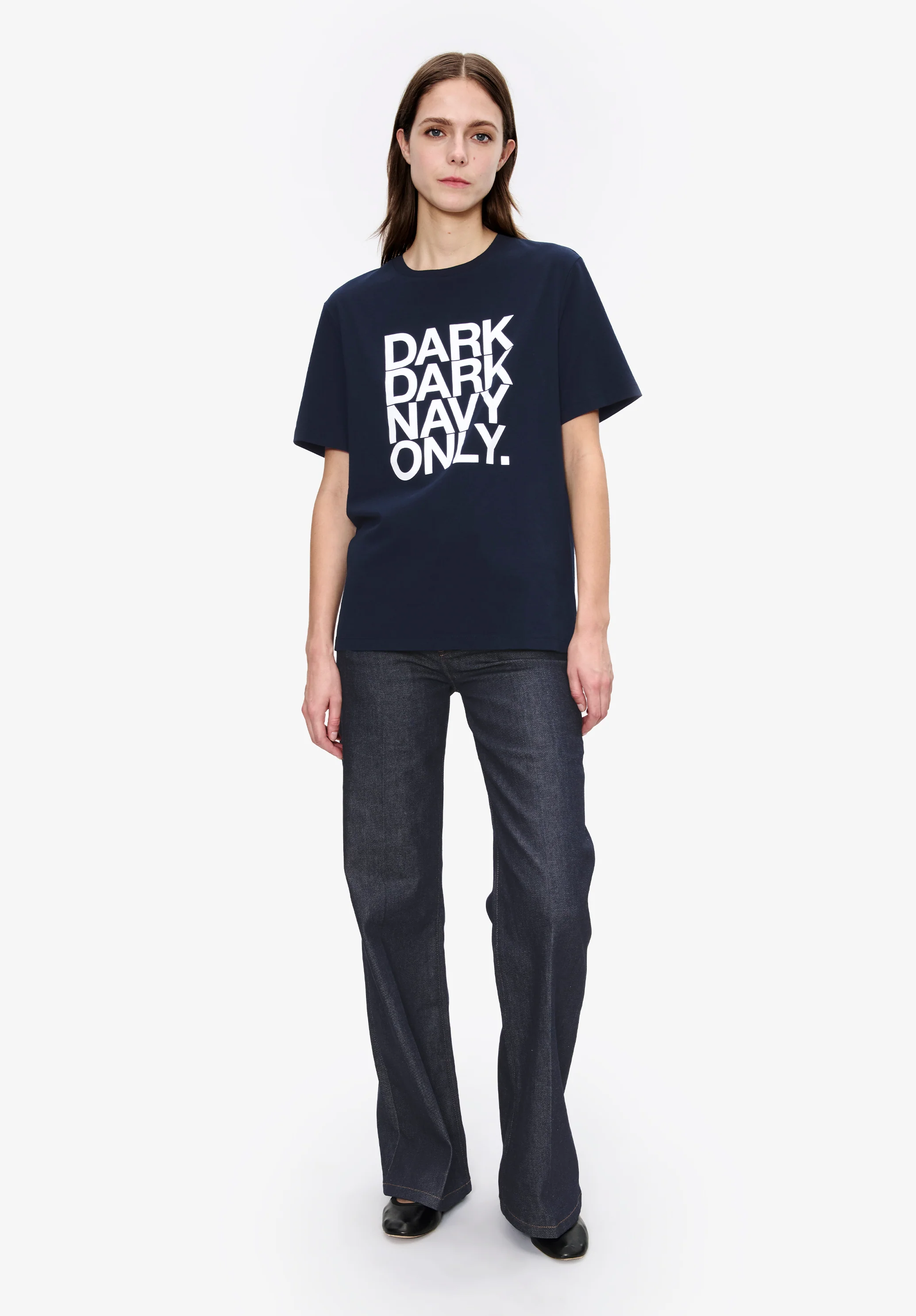 T-shirt dark dark navy only - Dark navy