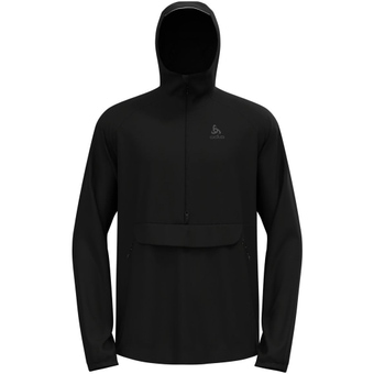 Odlo Zeroweight Pro Windproof Half Zip Softshelljacke Black Herren