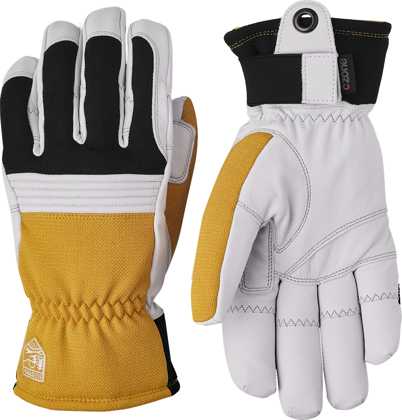 Couloir - 5 Finger Mustard/Offwhite