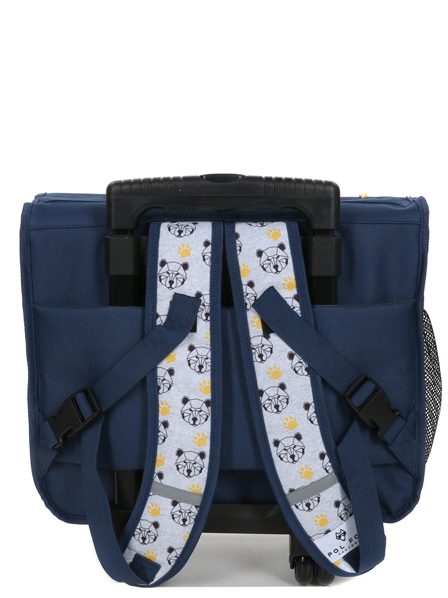 Cartable À roulettes RÀversible Pol Fox Bear 38 cm