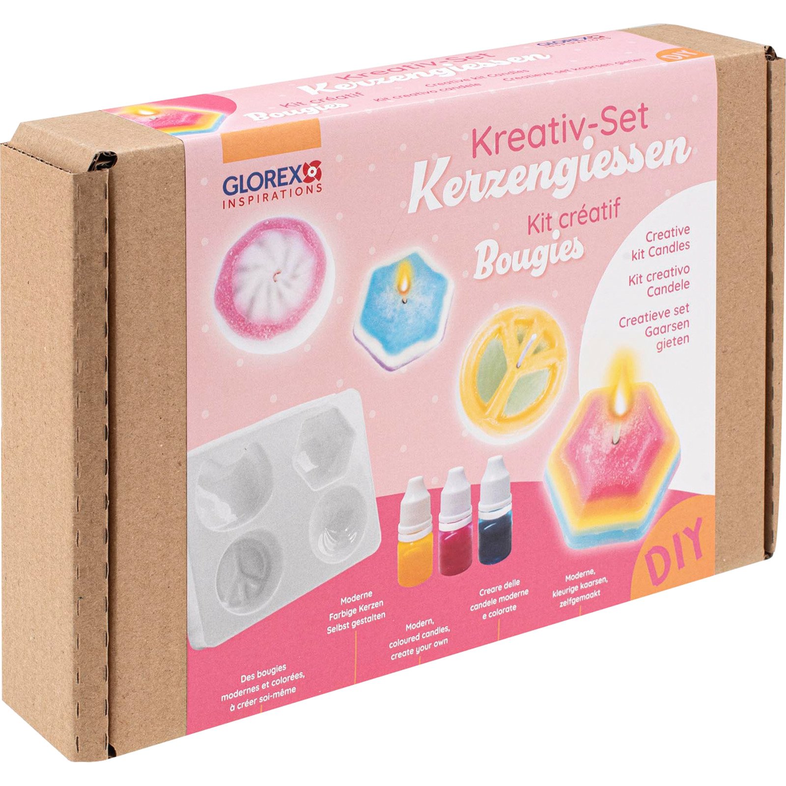 Glorex Kreativ-Set Kerzengiessen