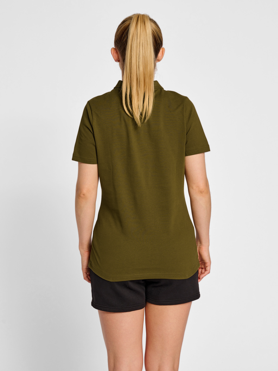 hmlRED CLASSIC POLO WOMAN