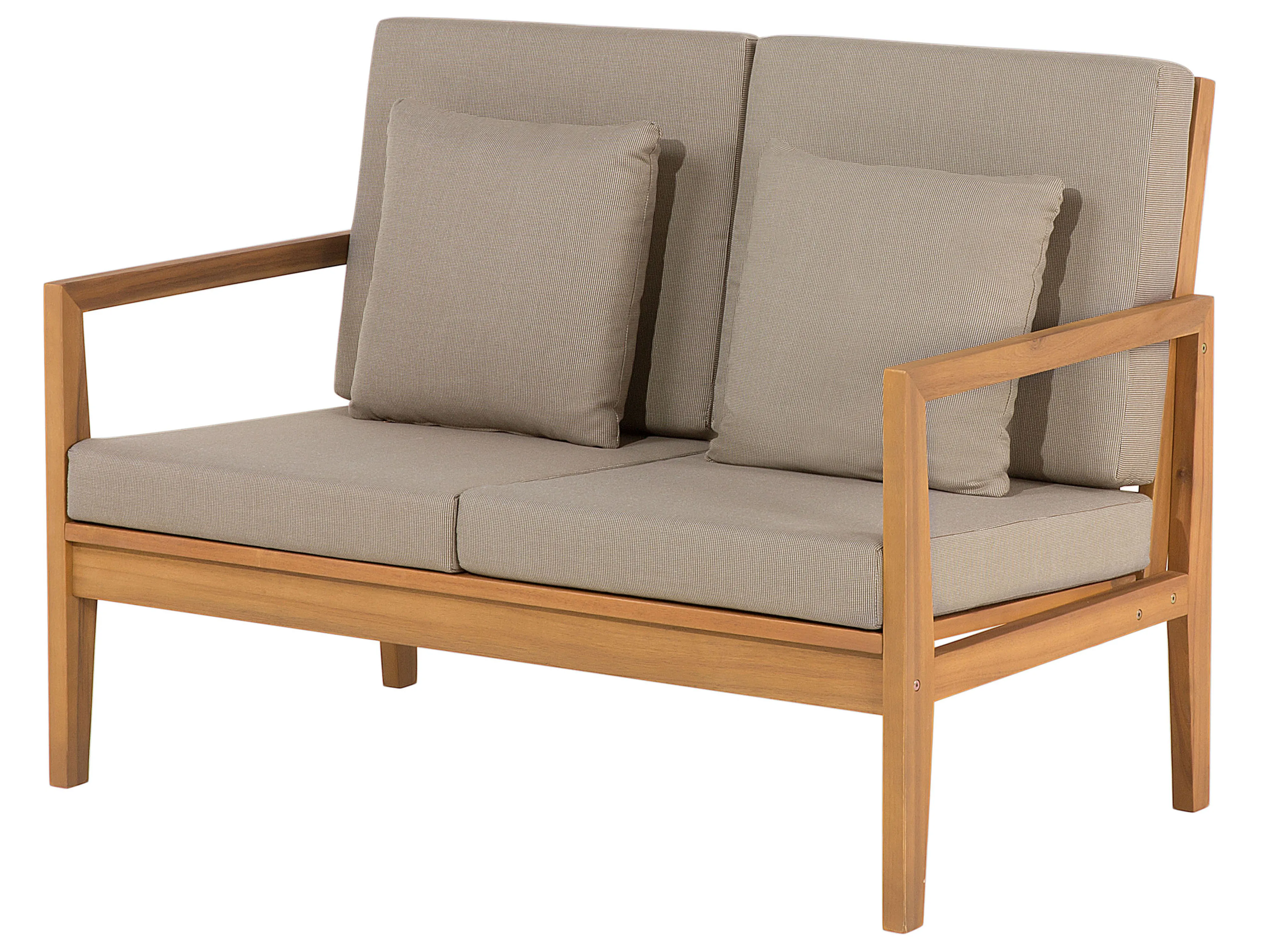 Loungeset met tafel 7-zits PATAJA Gecertificeerd acaciahout Lichtbruin