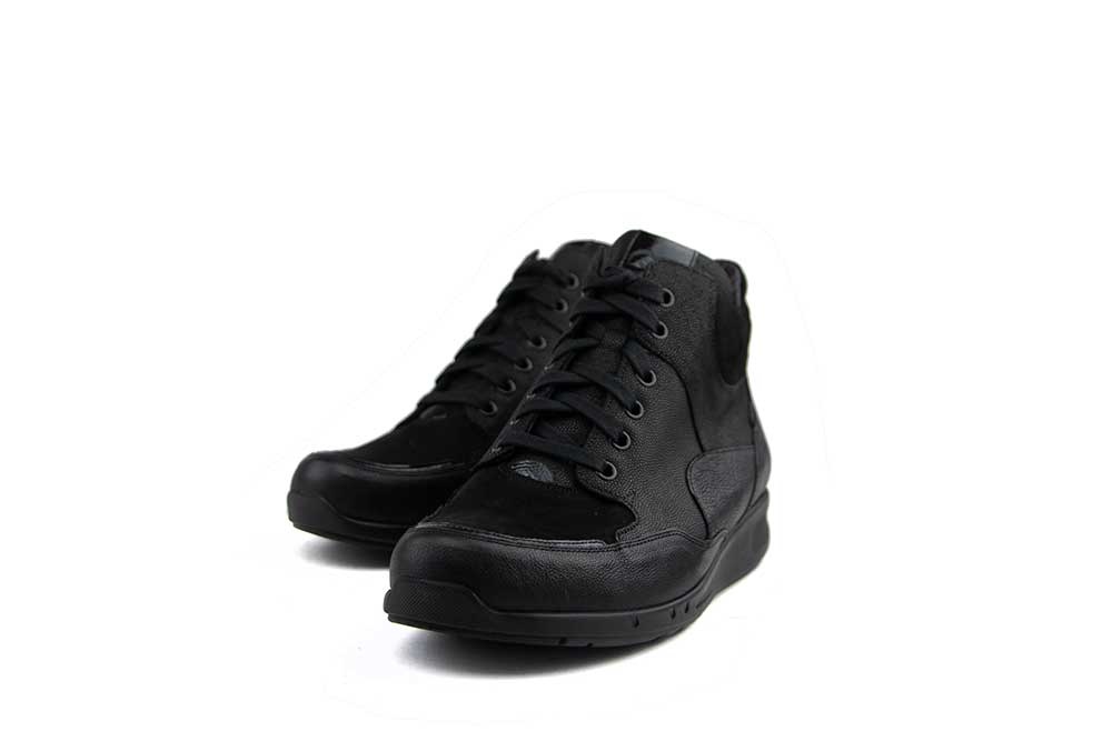 Durea Hoge Sneaker Zwart Combi K