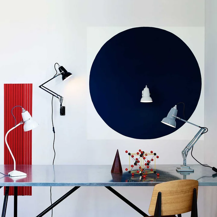 Anglepoise - Original 1227 Wandleuchte, Kabel grau, Dove Grey
