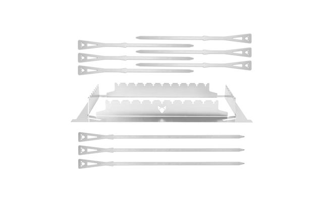 Fennek Grillspießhalter Set für Fennek 2.0 Grill