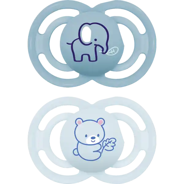 Schnuller Perfect Silikon 16+ blue