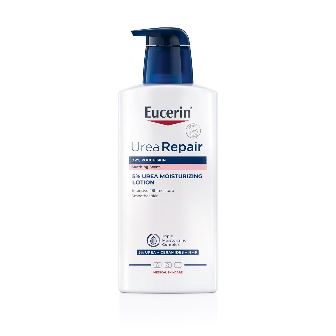 EUCERIN  Urea Repair Loção com Fragrância Apaziguante 5% Ureia - 400ml