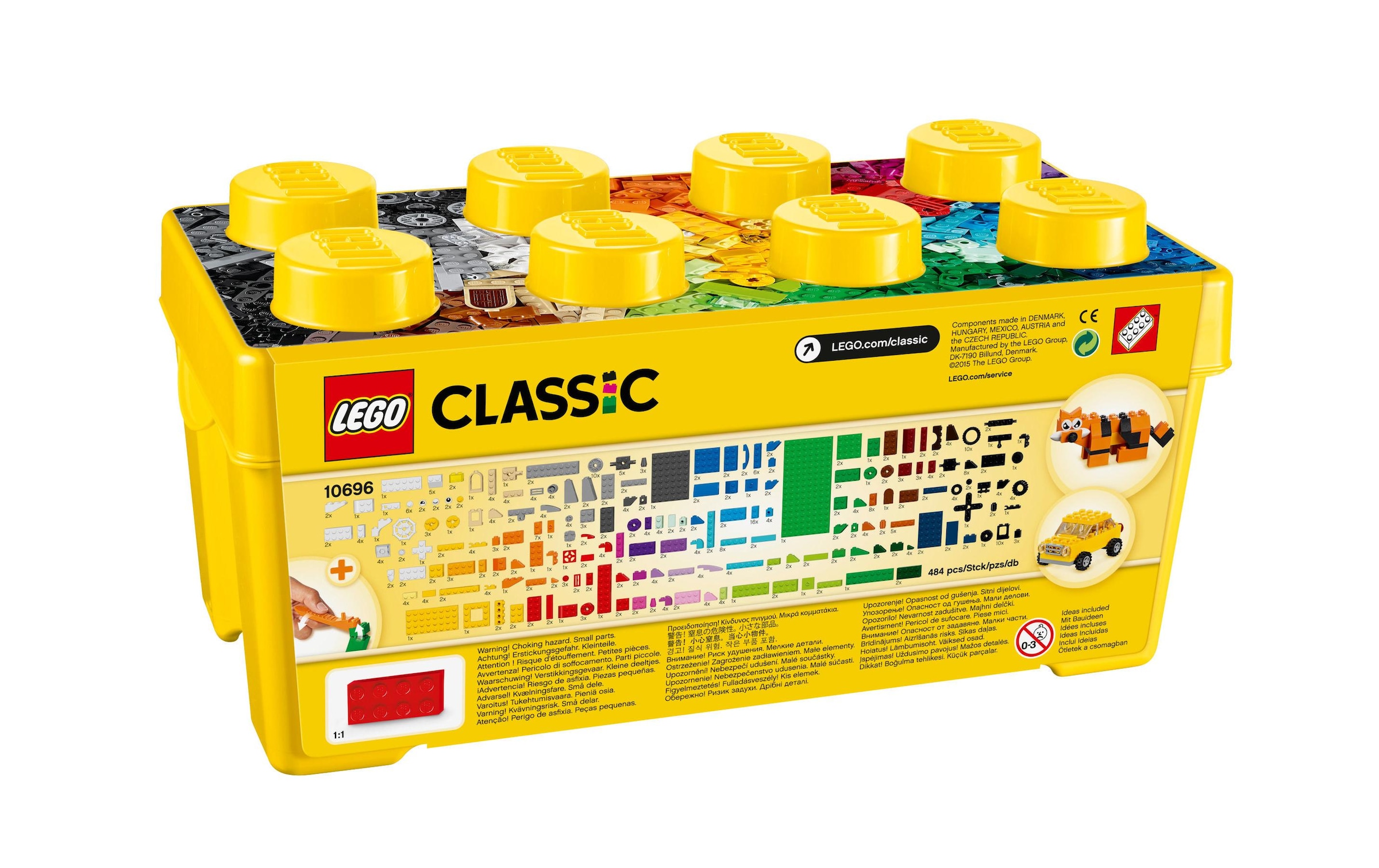 LEGO® Konstruktionsspielsteine »Mittelgrosse Baustein«