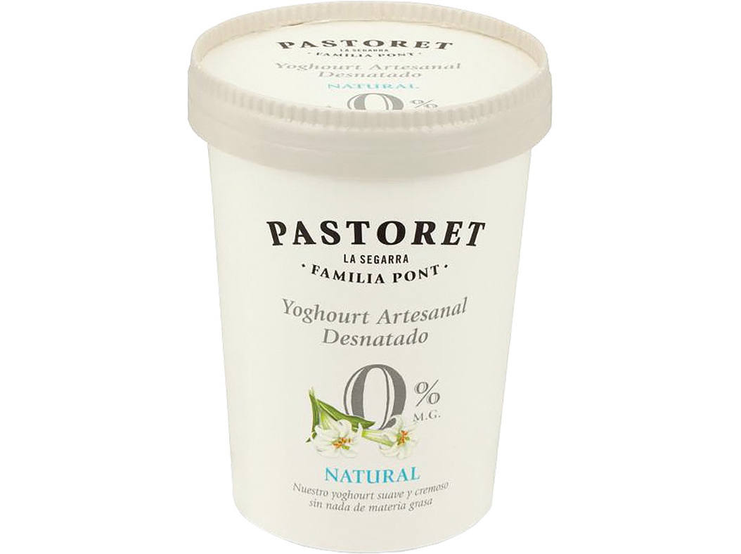 IOGURTE PASTORET NATURAL 0% DE GORDURA 500G