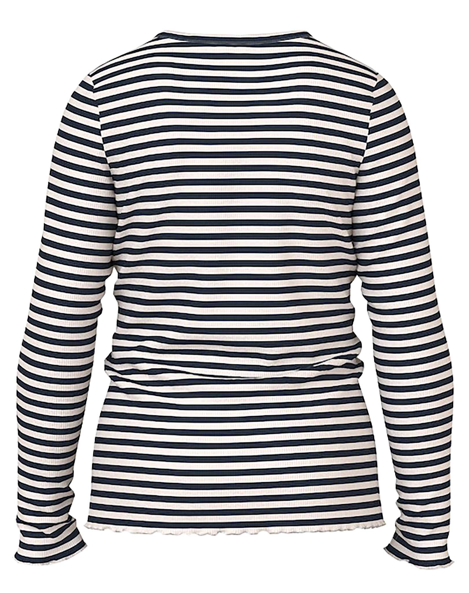 Langarmshirt NKFVEMMA STRIPES in jet stream