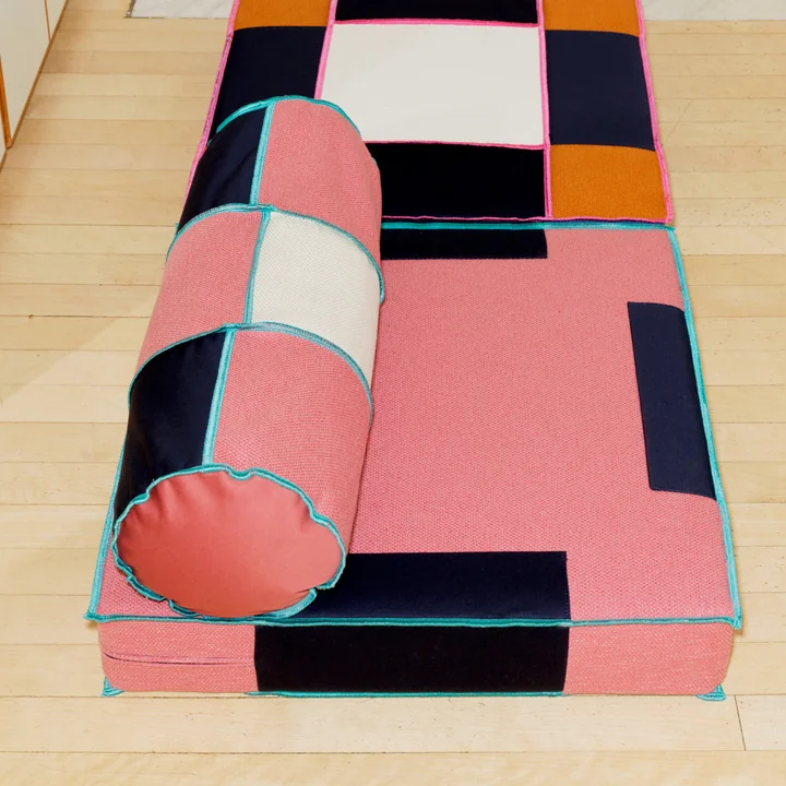 Juslin Maunula - Bolster Nackenrolle, marble espresso
