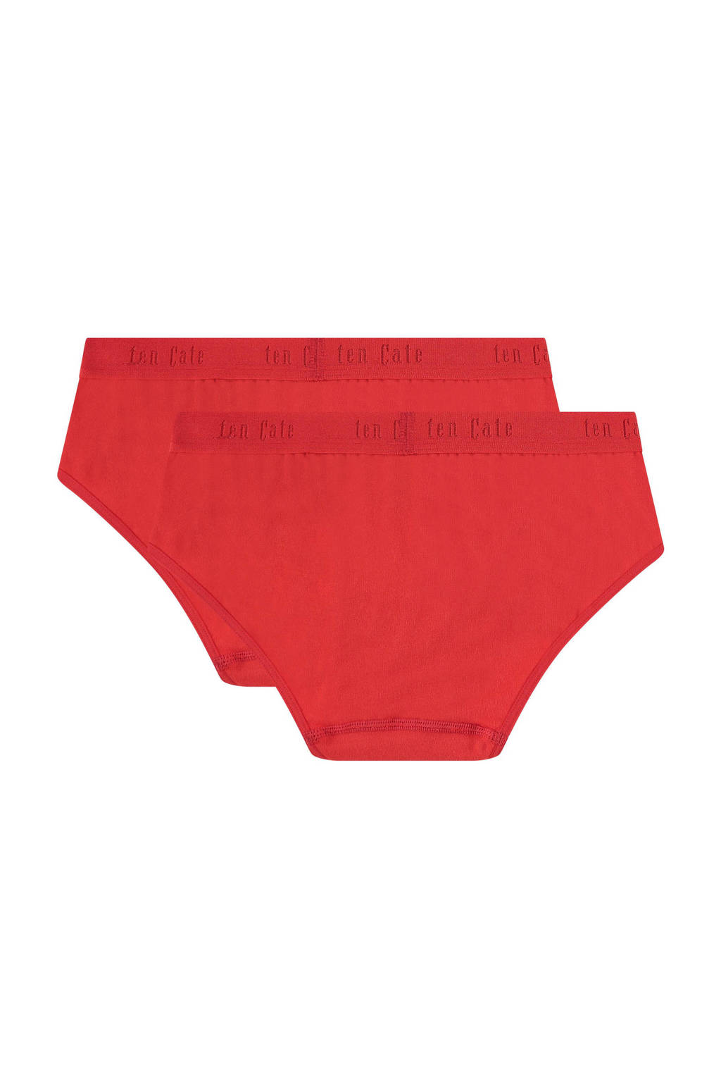 Super fijn modelhipster- set van 2 rood