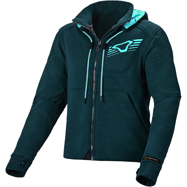 Macna - Sweat zippé femme District Woman Bleu