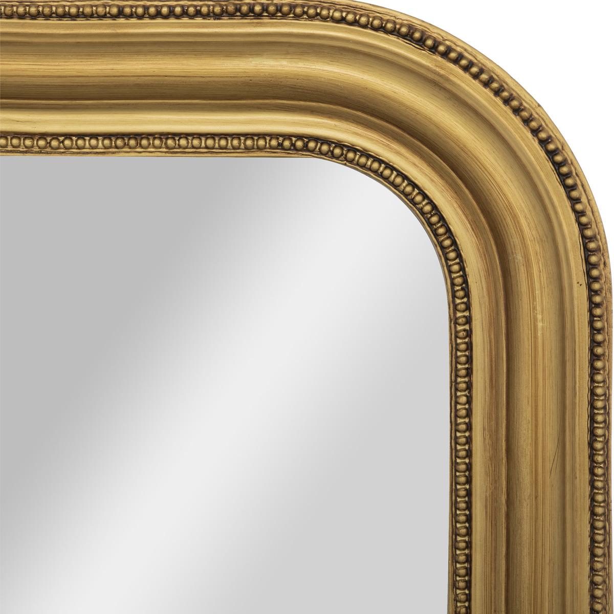 MIROIR MOULURE ADELE OR D.103X74CM