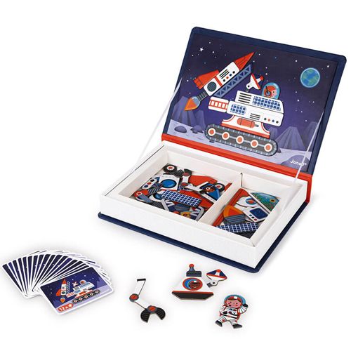 Janod magneetboek heelal - 52st