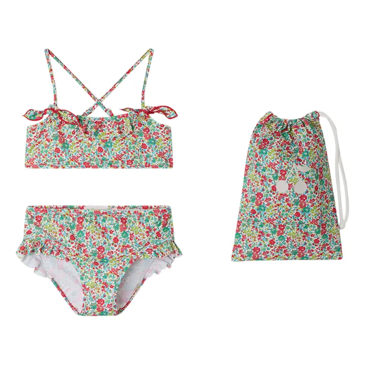 Bonpoint Maillot de Bain 2 Pièces Liberty Exclusif Abigael | Vert