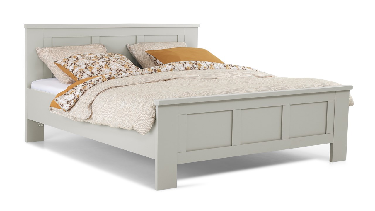 Bed Chateau kiezelgrijs