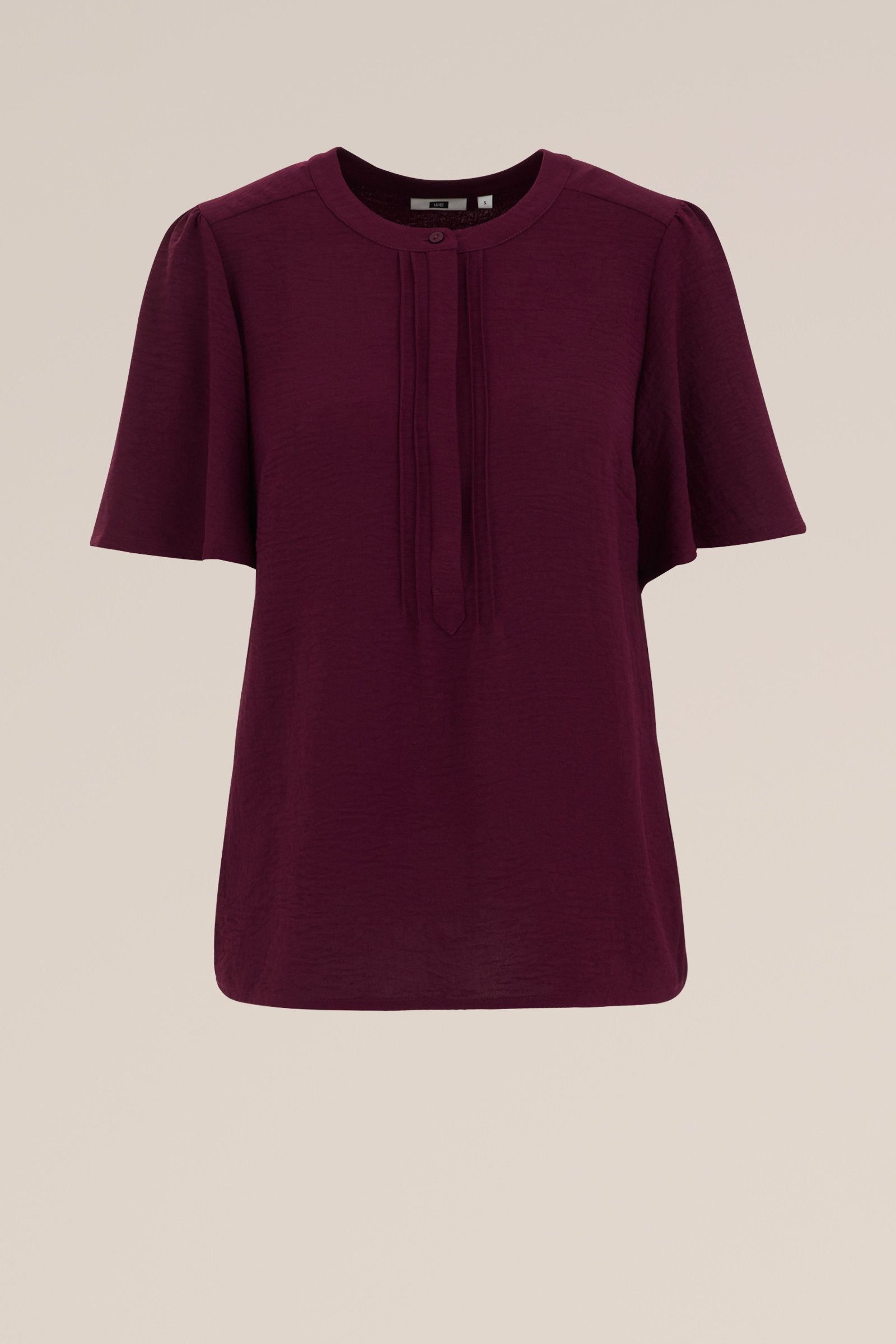 blouse WE Fashion Donkerpaars