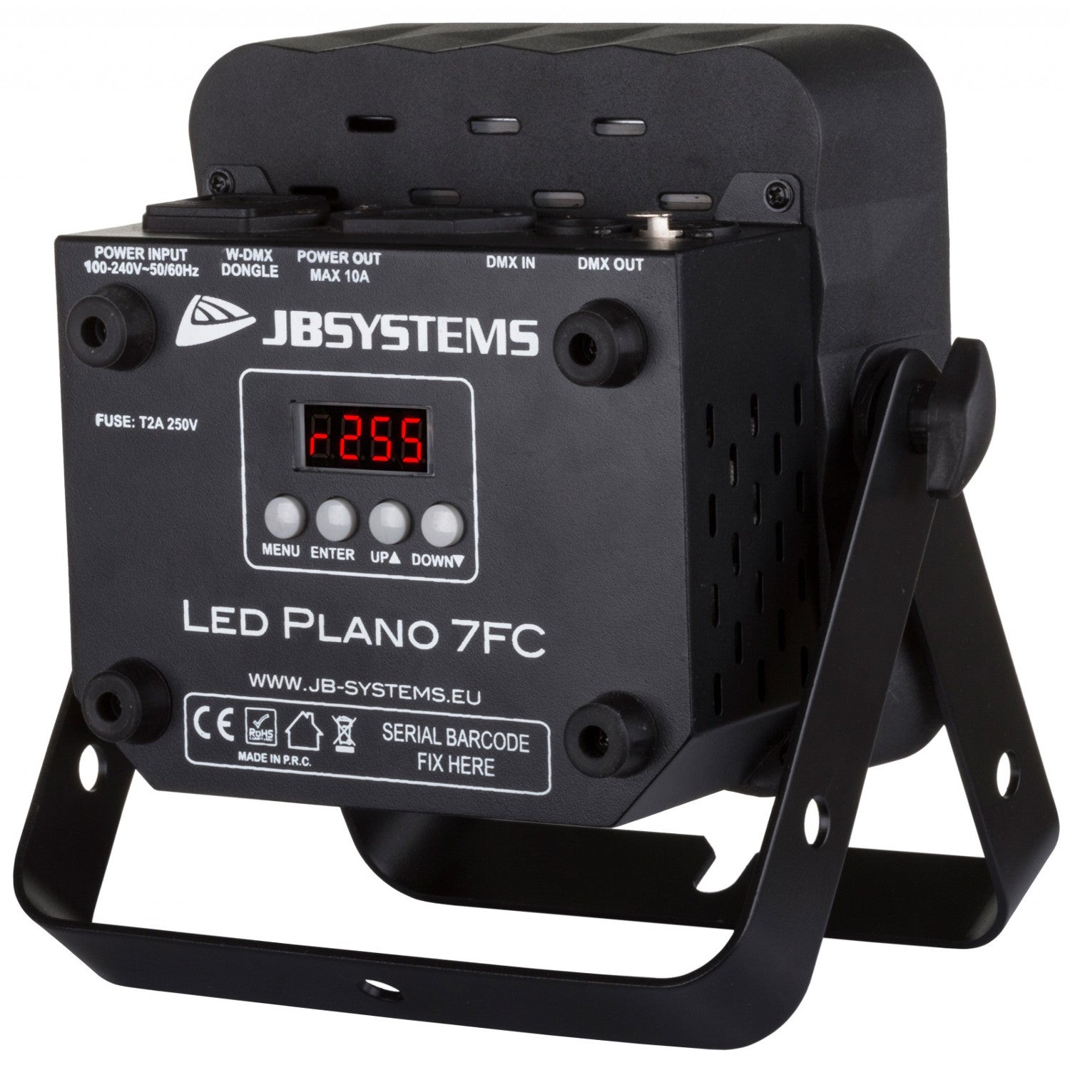 JB systems LED Plano 7FC-Black par