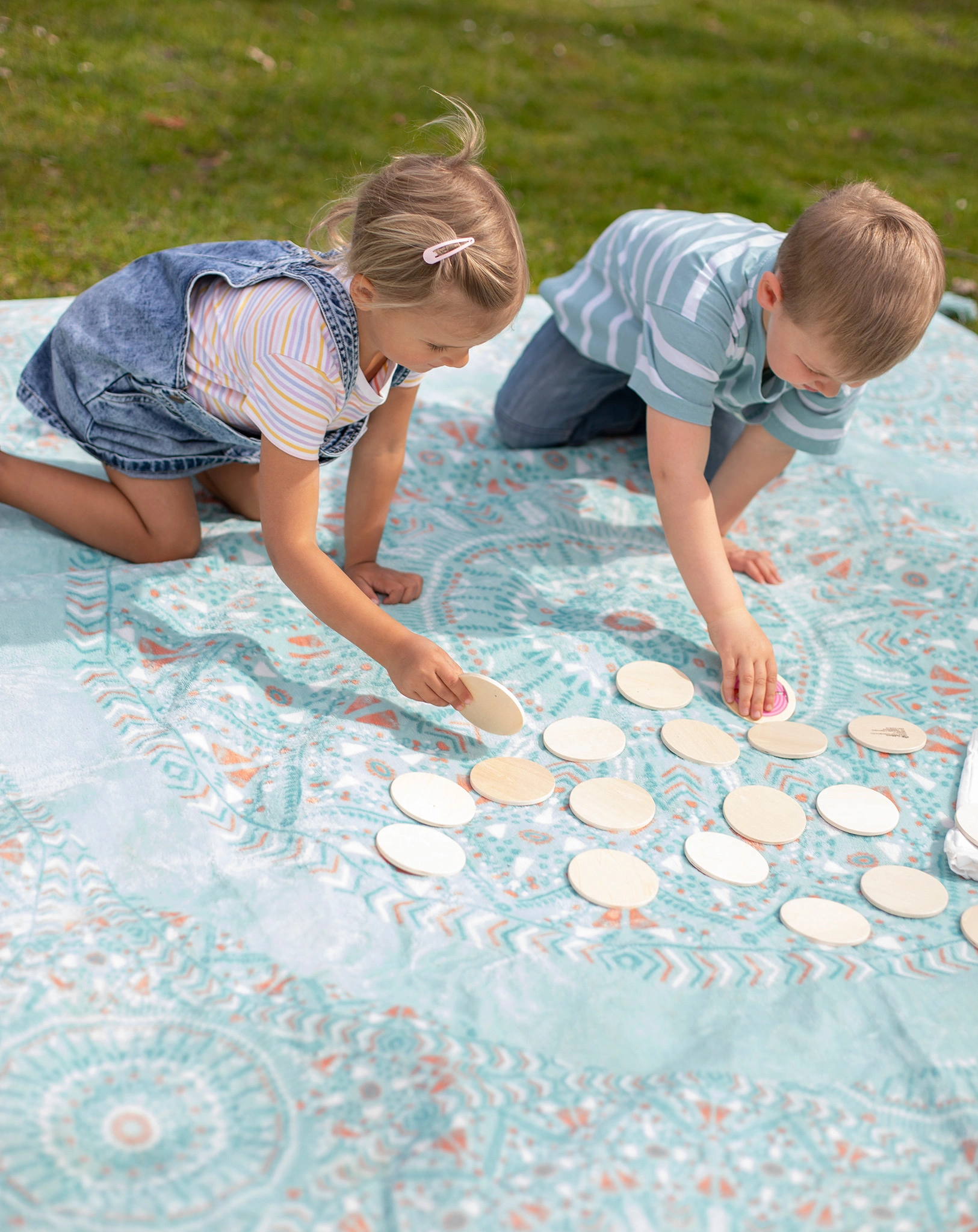 Bewegungsspiel OUTDOOR aus Holz