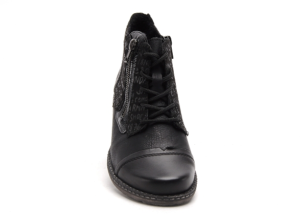Remonte boots bottine plates femme d437807 noir