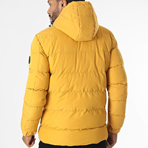 Doudoune Capuche Jaune